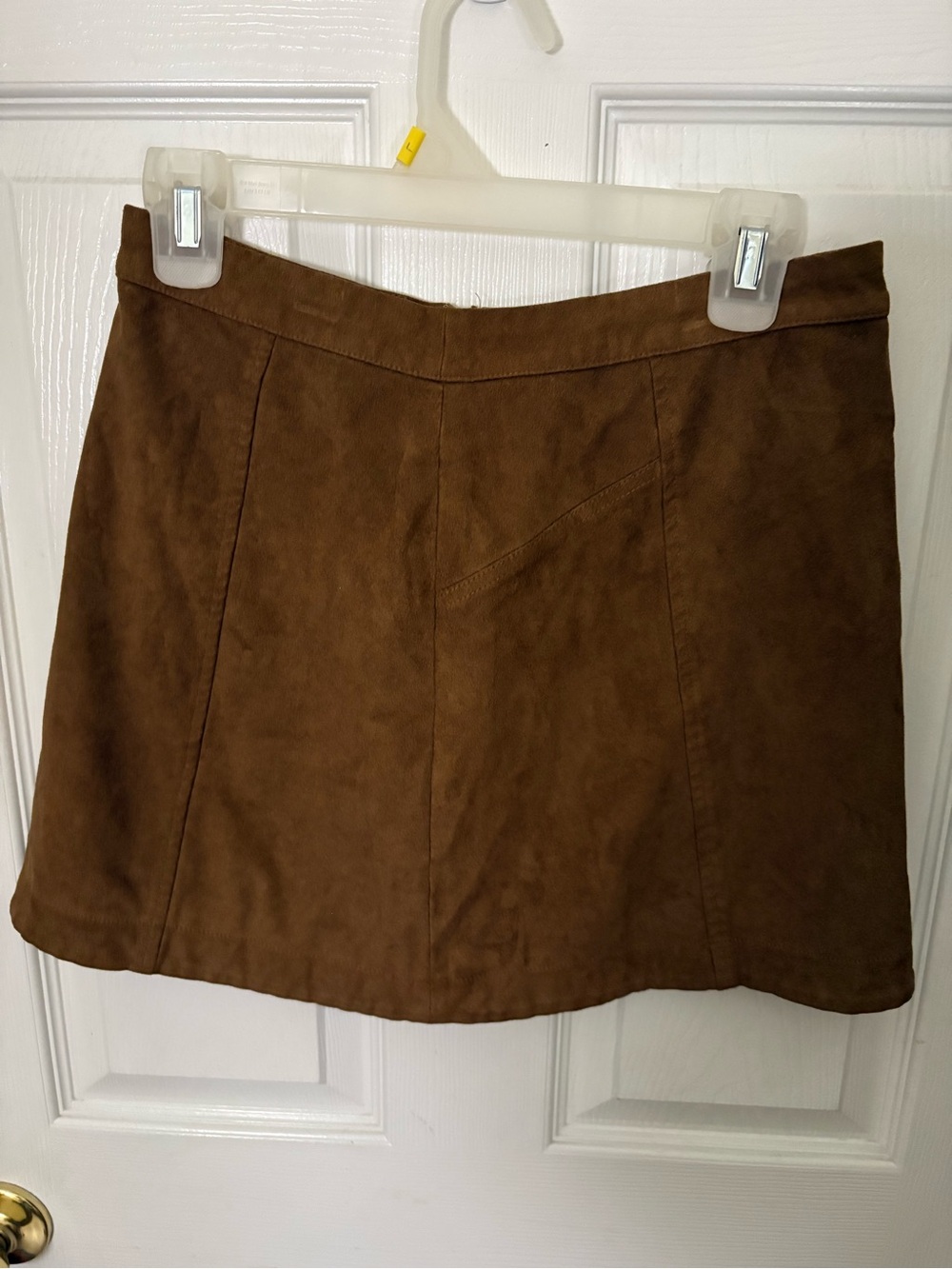 Abercrombie & Fitch brown Suede-Look A-Line Skirt - Women